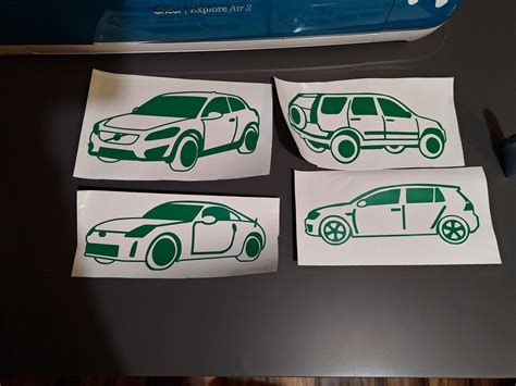 Custom Car Silhouette Vinyl Decal - Etsy