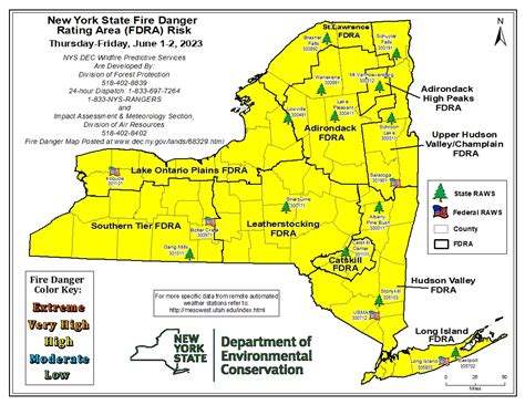 High fire risk across New York due to dry weather