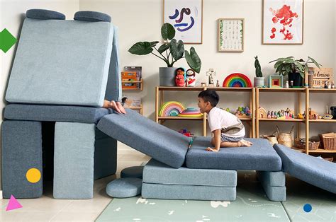 This modular furniture system designed for kids is built to be play ...