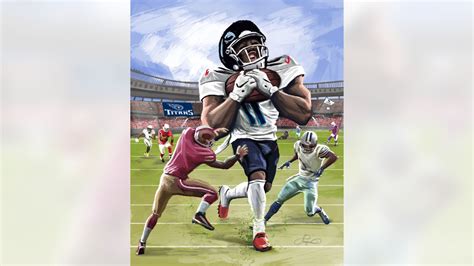 Nfl Football Drawings