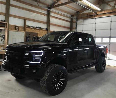 custom pickup trucks #Customtrucks | Ford trucks, Black truck, Ford trucks f150