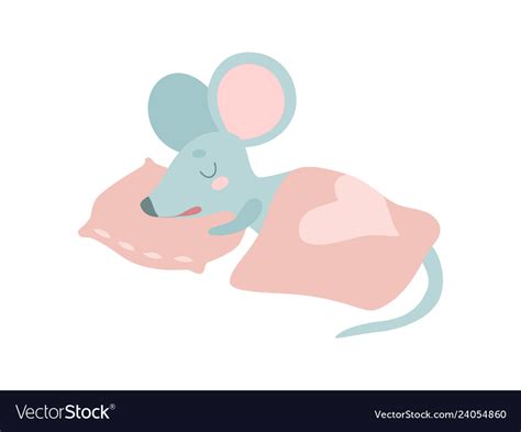 SLEEPING MOUSE CLIPART - 50px Image #4