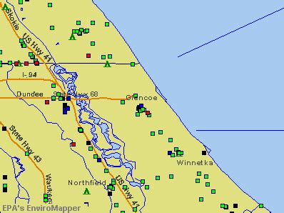 Glencoe Illinois Map - Zip Code Map