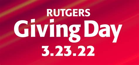 Rutgers Giving Day 2022 - Edward J. Bloustein School of Planning ...