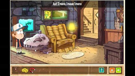 Gravity Falls mystery shack mystery walk through - YouTube