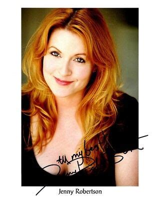 JENNY ROBERTSON In-person Signed Photo | eBay