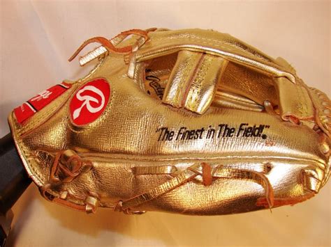 Made for the RAWLINGS GOLD GLOVE awards for 1998. The glove was made ...