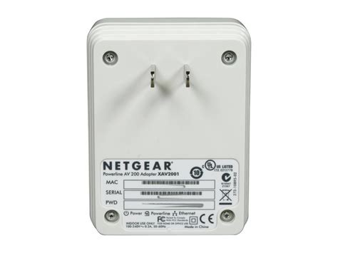 NETGEAR XAV2001-100NAS Powerline AV 200 Adapter - Newegg.com