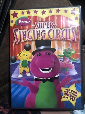 BARNEY - SUPER Singing Circus (DVD, 2000, C11) $9.43 - PicClick CA