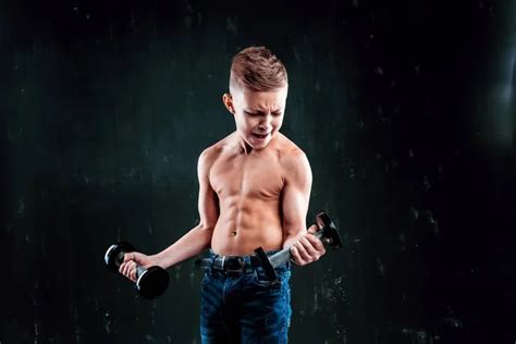 Skinny boy muscle Stock Photos, Royalty Free Skinny boy muscle Images ...