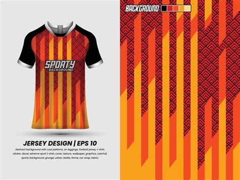 Soccer jersey design for sublimation, sport t shirt design, template ...