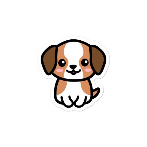 Cute Kawaii Beagle Dog Lover Stickers – Detour Shirts