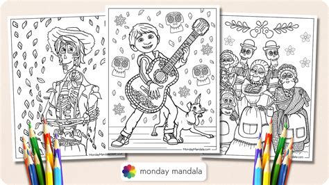 24 Coco Coloring Pages (Free PDF Printables)