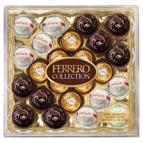 Ferrero Collection, Assorted Confections Gift Box, 9.1 oz, 24 Count ...