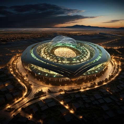 Premium AI Image | Football Ground in Saudi Arabia for upcoming FIFA ...