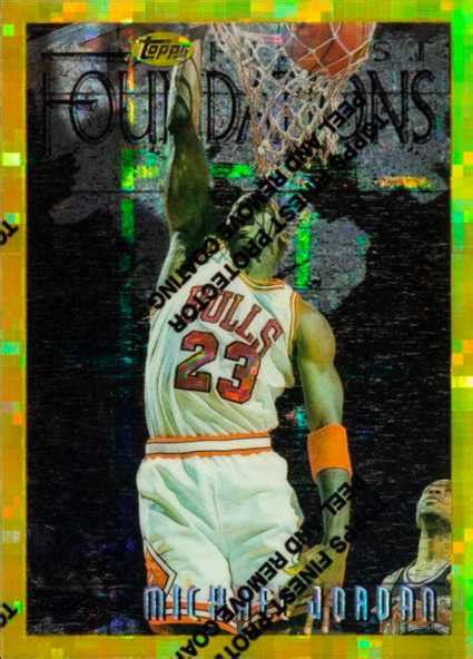 17 Legendary Michael Jordan Gold Cards