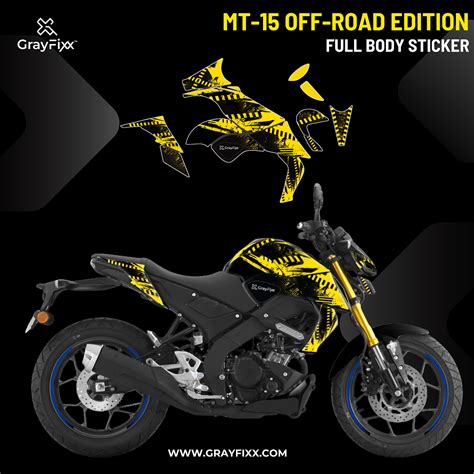 MT 15 Off Road Edition Full Body Sticker