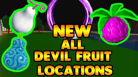 CODES! BLOX FRUITS All Devil Fruit Spawn Location + HOW TO GET ANY DEVIL FRUIT! (PT.2) - YouTube