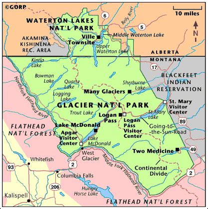 Camping Info: Trails & Maps - Glacier National Park