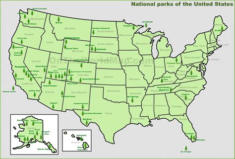 Usa National Parks Map - National Atlas Printable Maps | Printable Maps