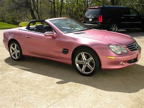 Pink mercedes convertible | Pink car, Mercedes convertible, Pink convertible