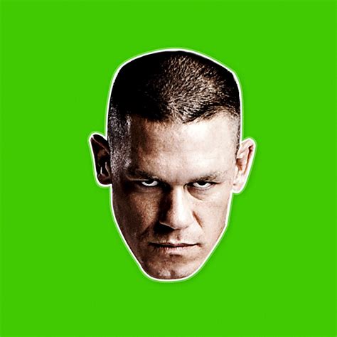 Angry John Cena Mask by RapMasks