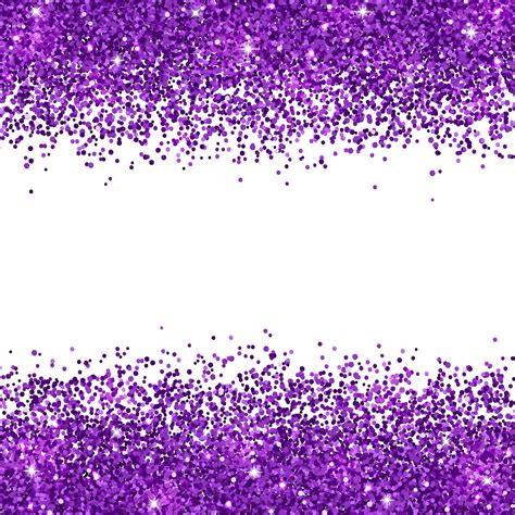 Premium Vector | Purple glitter placer on white background vector ...