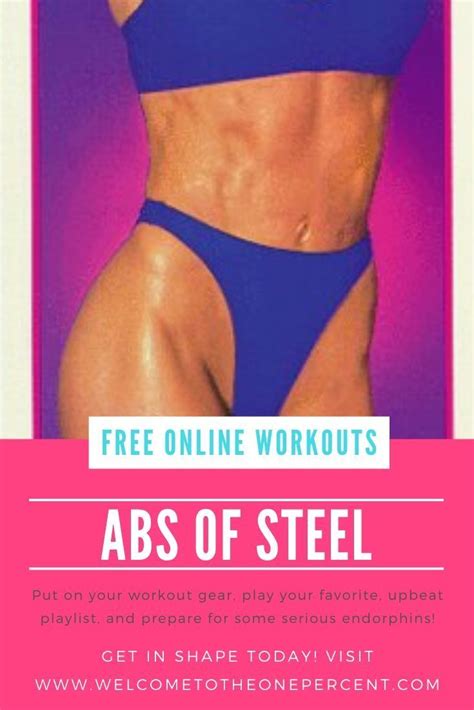 The Original Abs of Steel Workout | Free online workout, Abs workout for women, Abs workout