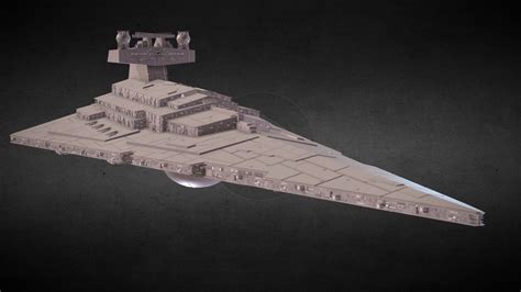 Star Wars: Imperial II Star Destroyer - Download Free 3D model by ...