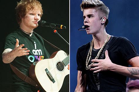 Ed Sheeran Says a Justin Bieber Collaboration Would Never Happen