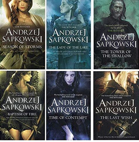 Andrzej Sapkowski Witcher Series Collection 6 Books Set by Andrzej ...