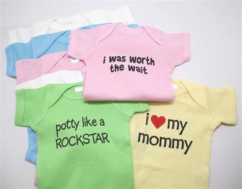 Custom Shirt with YOUR FUNNY SAYING baby one piece Infant