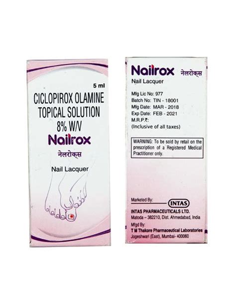 Ciclopirox 8 Nail Lacquer Cost - Nail Ftempo