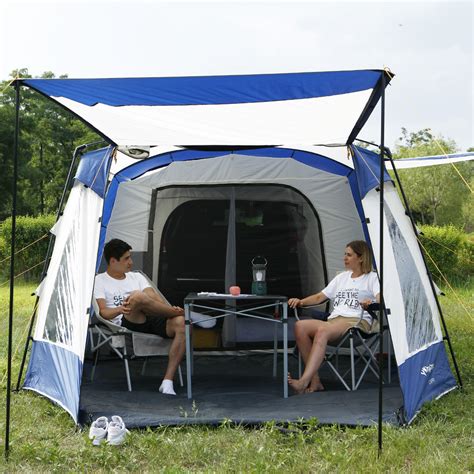KingCamp 4-9 Person SUV Tent 2-in-1 Durable Fire-resistant Waterproof Camping | eBay
