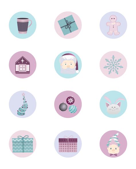 New Year Icons 14075013 Vector Art at Vecteezy