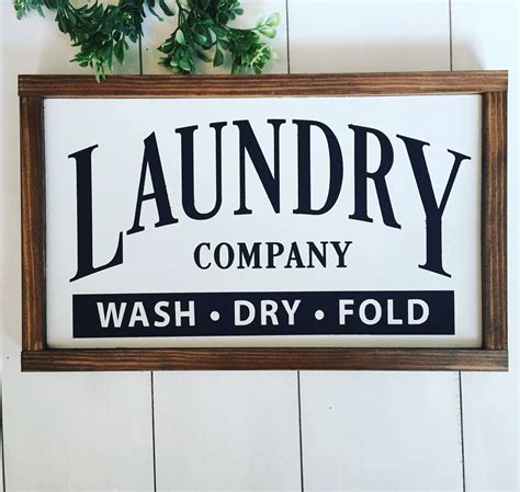 Laundry Sign Laundry Room Decor Laundry Room Sign Farmhouse | Etsy