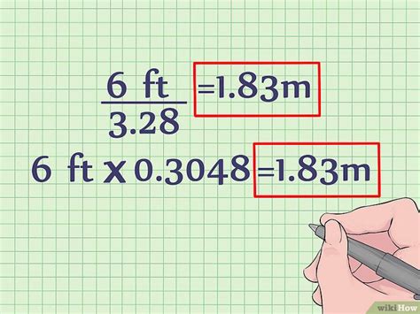 Cómo convertir pies a metros: 6 pasos (con fotos)