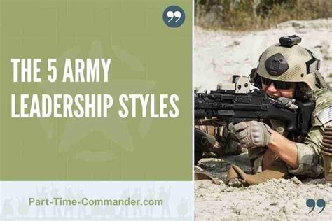 Army Leadership Styles: Which One Are You?