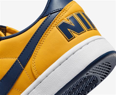 Nike - TERMINATOR LOW OG 'UNIVERSITY GOLD/NAVY-WHITE' - VegNonVeg