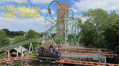 Top 15 Rides at Hansa Park - YouTube