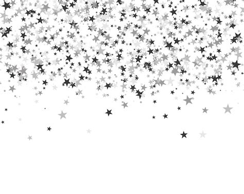 Premium Vector | Glitter made of stars on white background