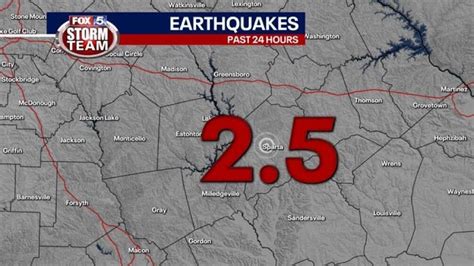 Small earthquake rattles Middle Georgia town | FOX 5 Atlanta