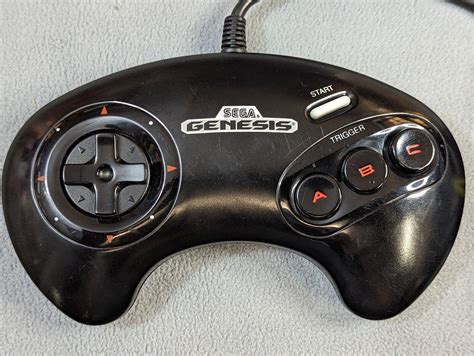 Sega Genesis 3 Button Controller [Red Buttons] Prices Sega Genesis ...