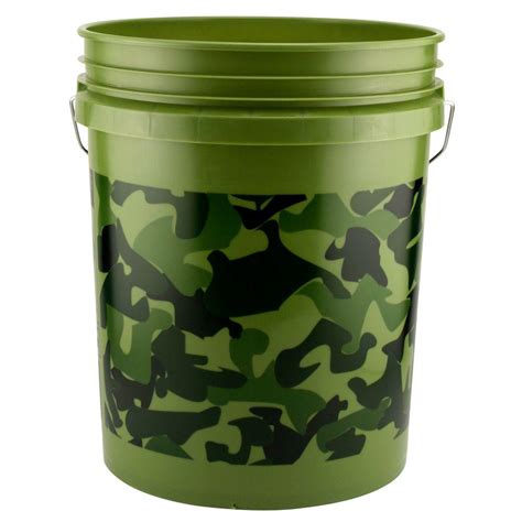 Leaktite 5 gal. Camo Pail-05GLCMO - The Home Depot