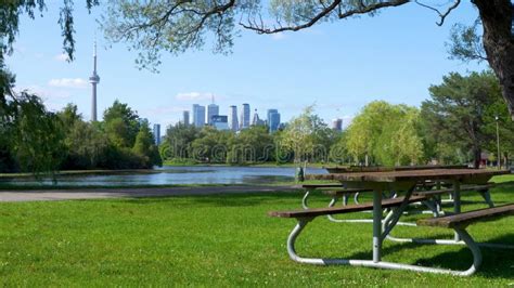 Toronto Islands Park on Lake Ontario - Travel Photography Stock Footage ...