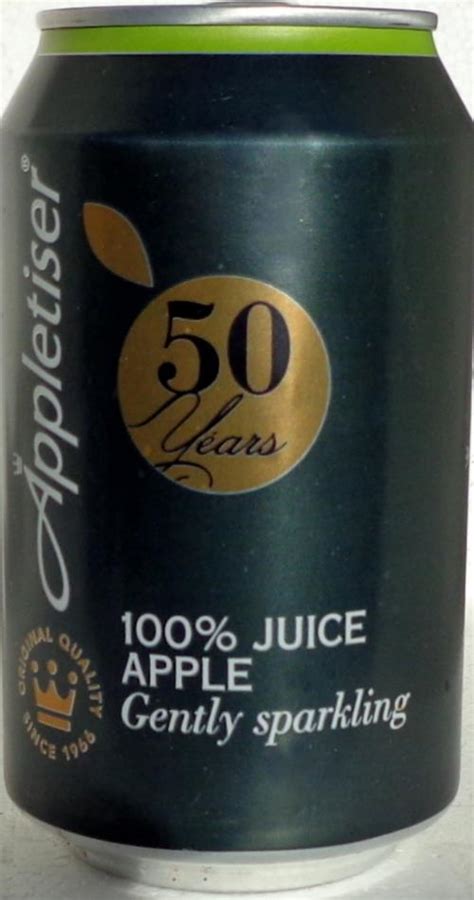 APPLETISER-Apple soda-330mL-50 YEARS, 100% APPLE-Great Britain