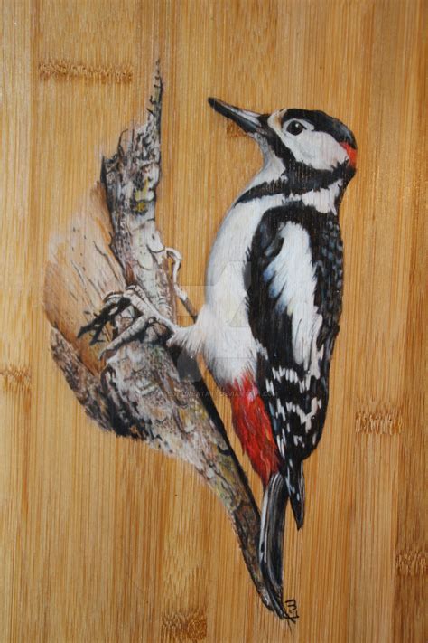 Pencil drawing on wood. by MaudWombatart on DeviantArt