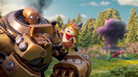 Teemo y Blitzcrank de League of Legends Wild Rift Fondo de pantalla 4k ...