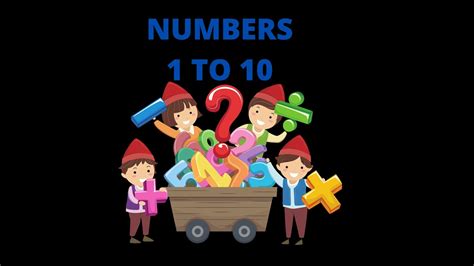 1️⃣2️⃣3️⃣ Counting 1 to 10 Song Number Songs for Children and Kids I Learn counting song 1 10 ...