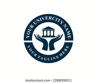 University Education Vector Eps10 Logo Stock Vector (Royalty Free ...